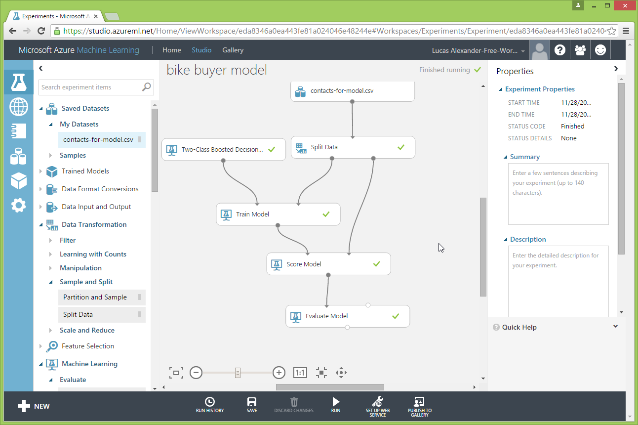 Predictions in Dynamics CRM with custom Azure Machine Learning integrations