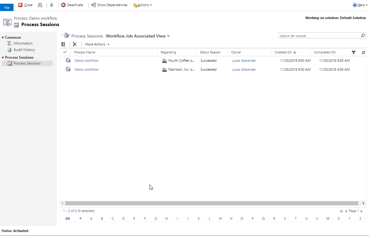 Scheduling Dynamics 365 workflows with Azure Functions and Node.js