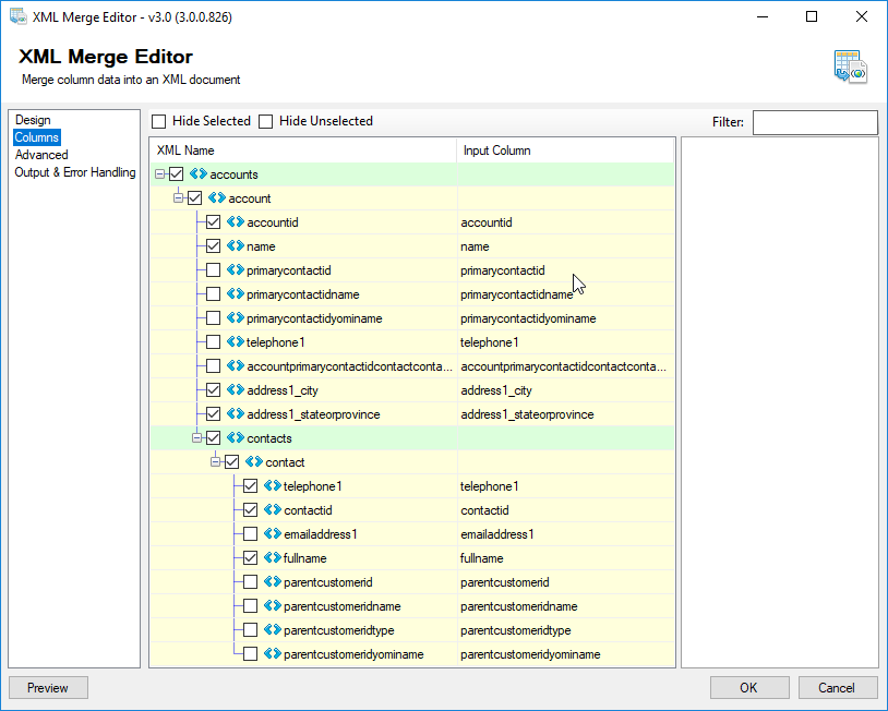 Generating complex text files from Dynamics 365 with KingswaySoft and XSLT