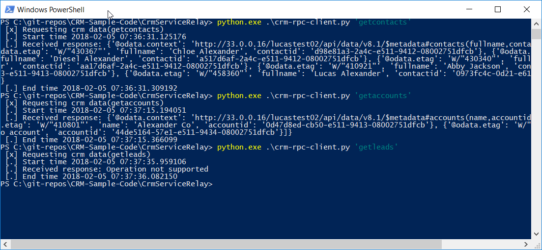 Building a simple service relay for Dynamics 365 CE with RabbitMQ and Python - part 3